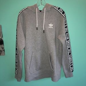 MEN’S ADIDAS GREY HOODIE